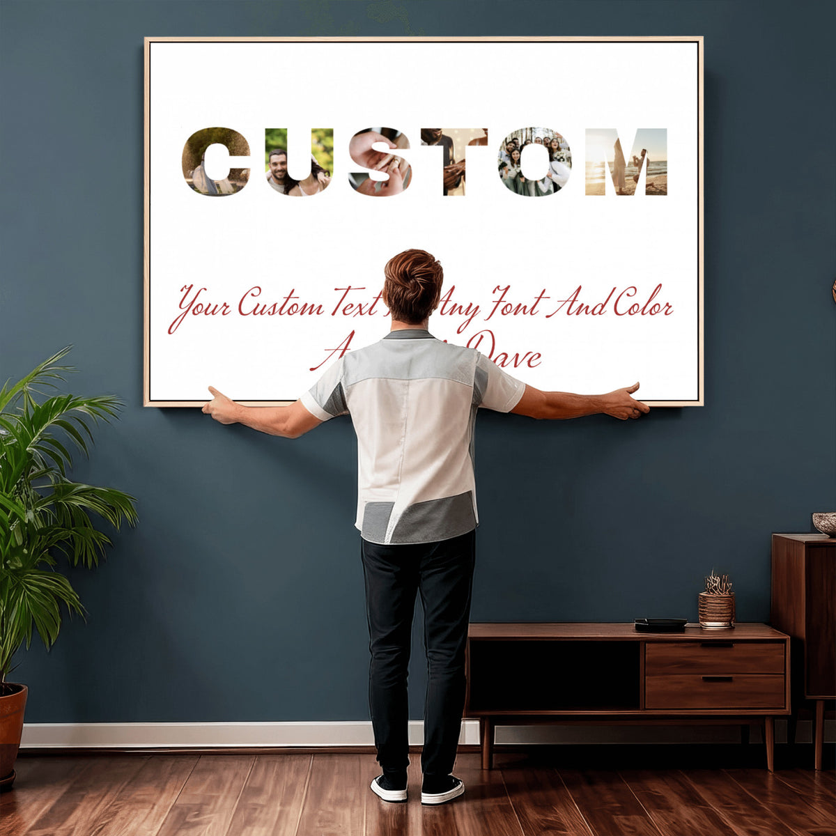 80645701-MGV-CV-36X24 - Custom Canvas Print - Personalized Wall Art for Home Decor Wall Art Print, Create Your Own Photo