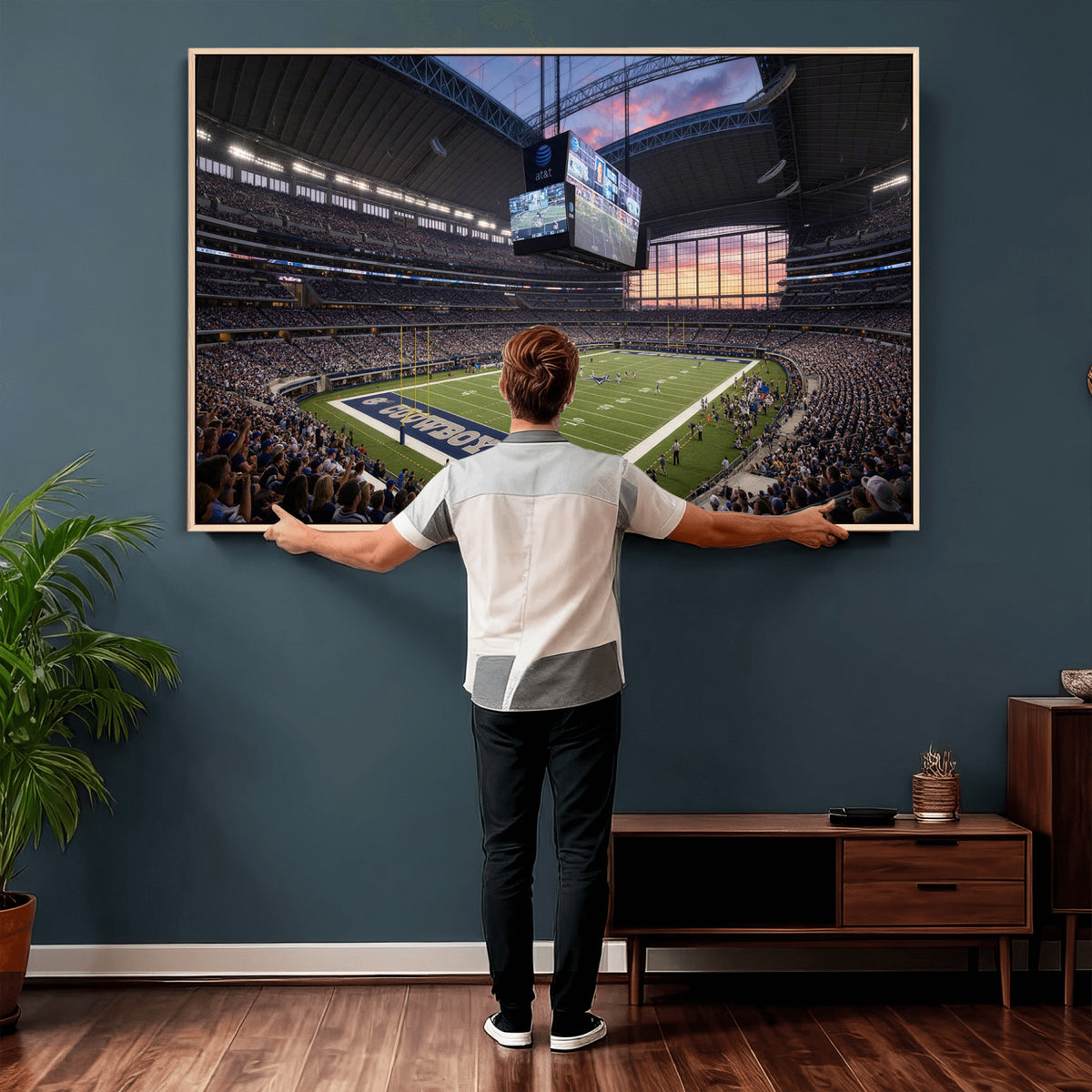 32321096-MGV-CV-36X24 - Stadium Wall Art Canvas Print