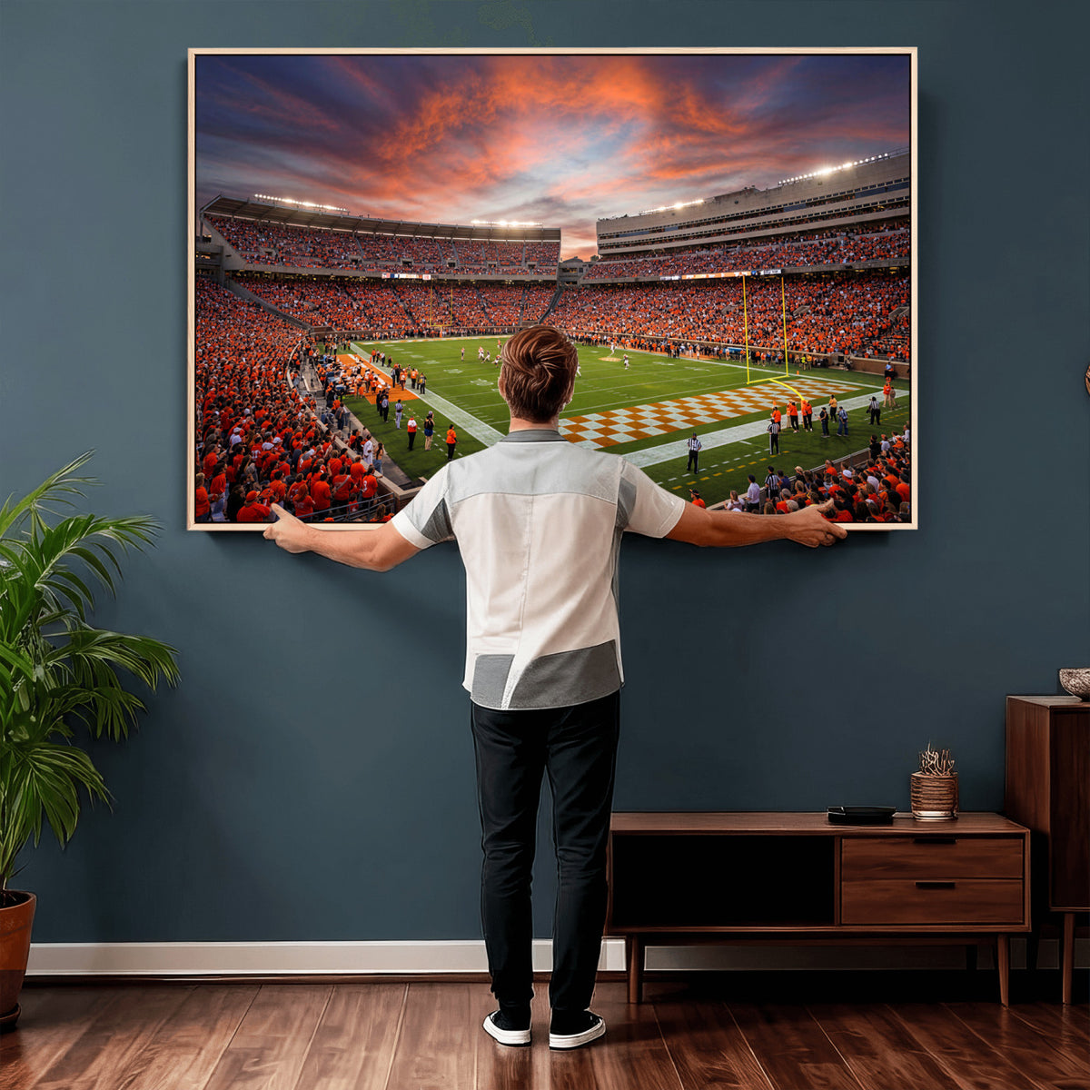 67648335-MGV-CV-36X24 - Stadium Wall Art Canvas Print