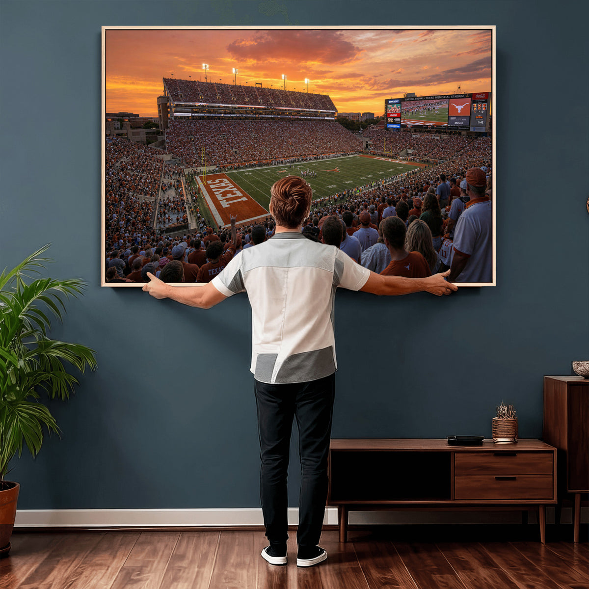 50466060-MGV-CV-36X24 - Stadium Wall Art Canvas Print