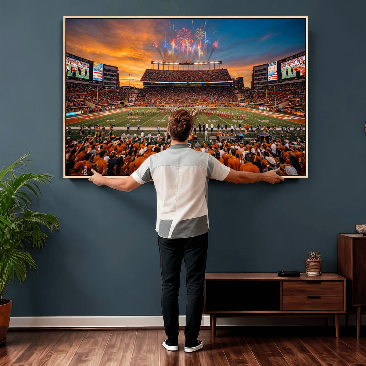 75031291-MGV-CV-36X24 - Stadium Wall Art Canvas Print