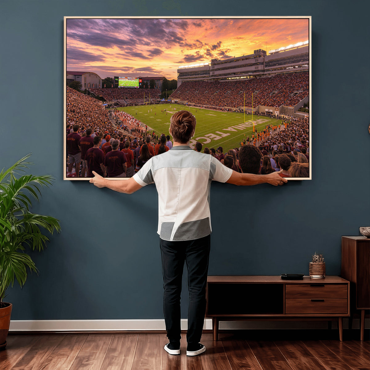 20221405-MGV-CV-36X24 - Stadium Wall Art Canvas Print