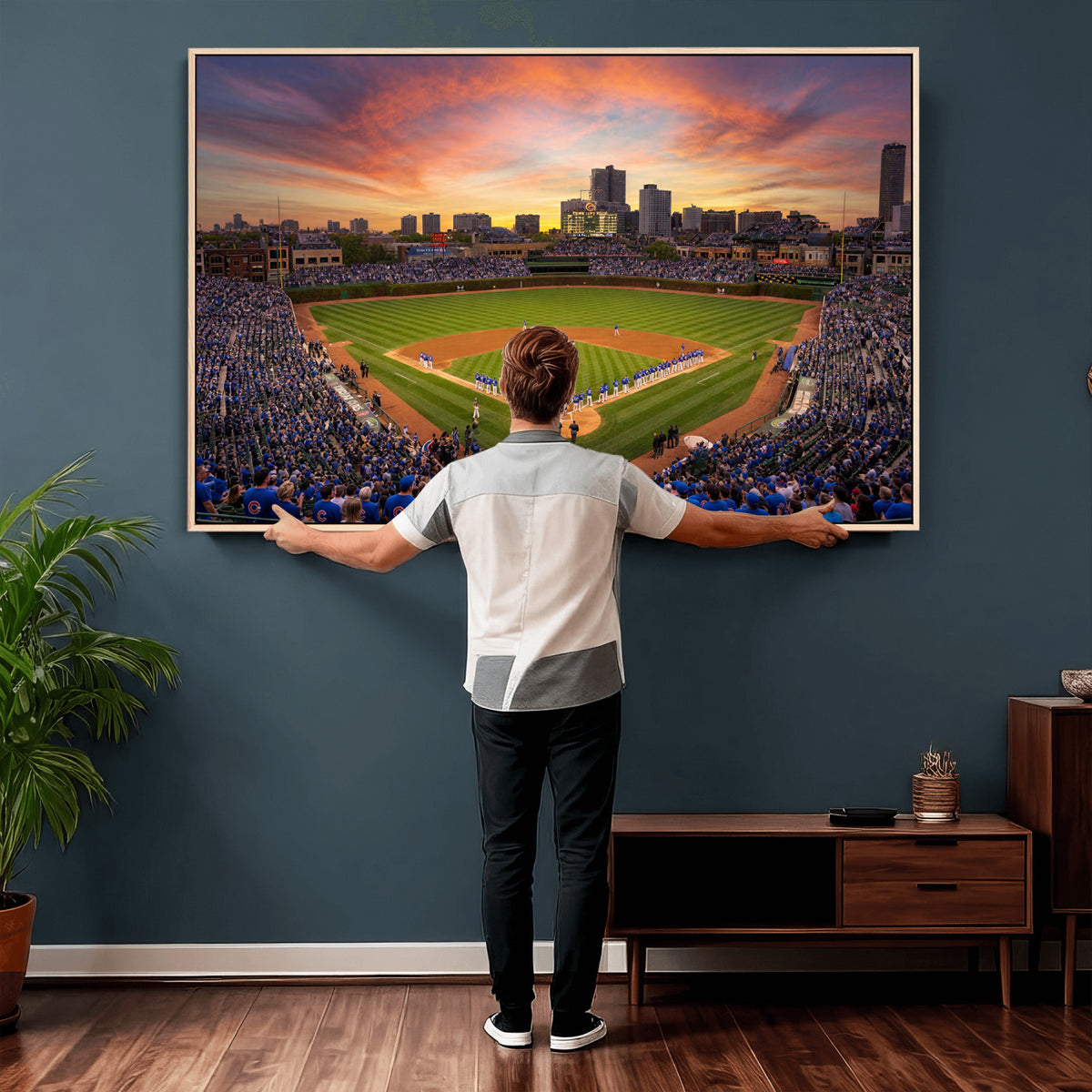 42812246-MGV-CV-36X24 - Stadium Wall Art Canvas Print