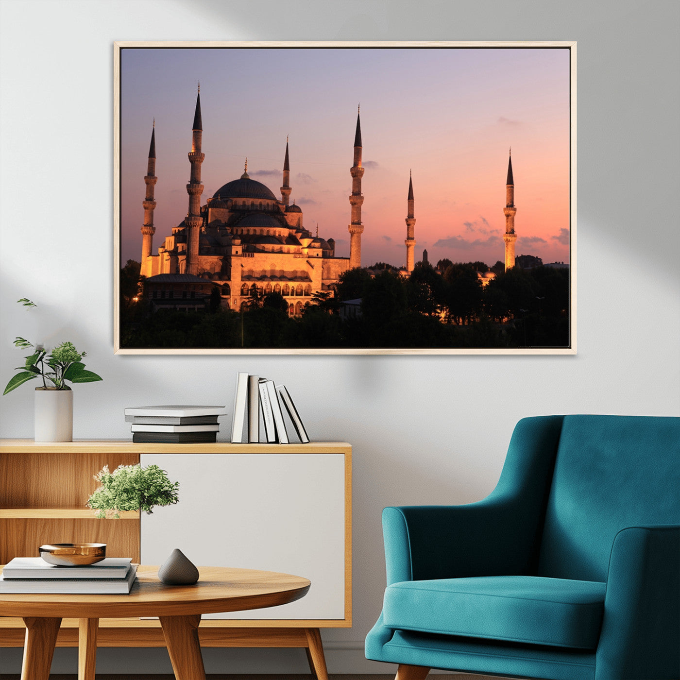 MGV-FC-36X24 - Wall Art Turkey Istanbul Skyline Canvas Print