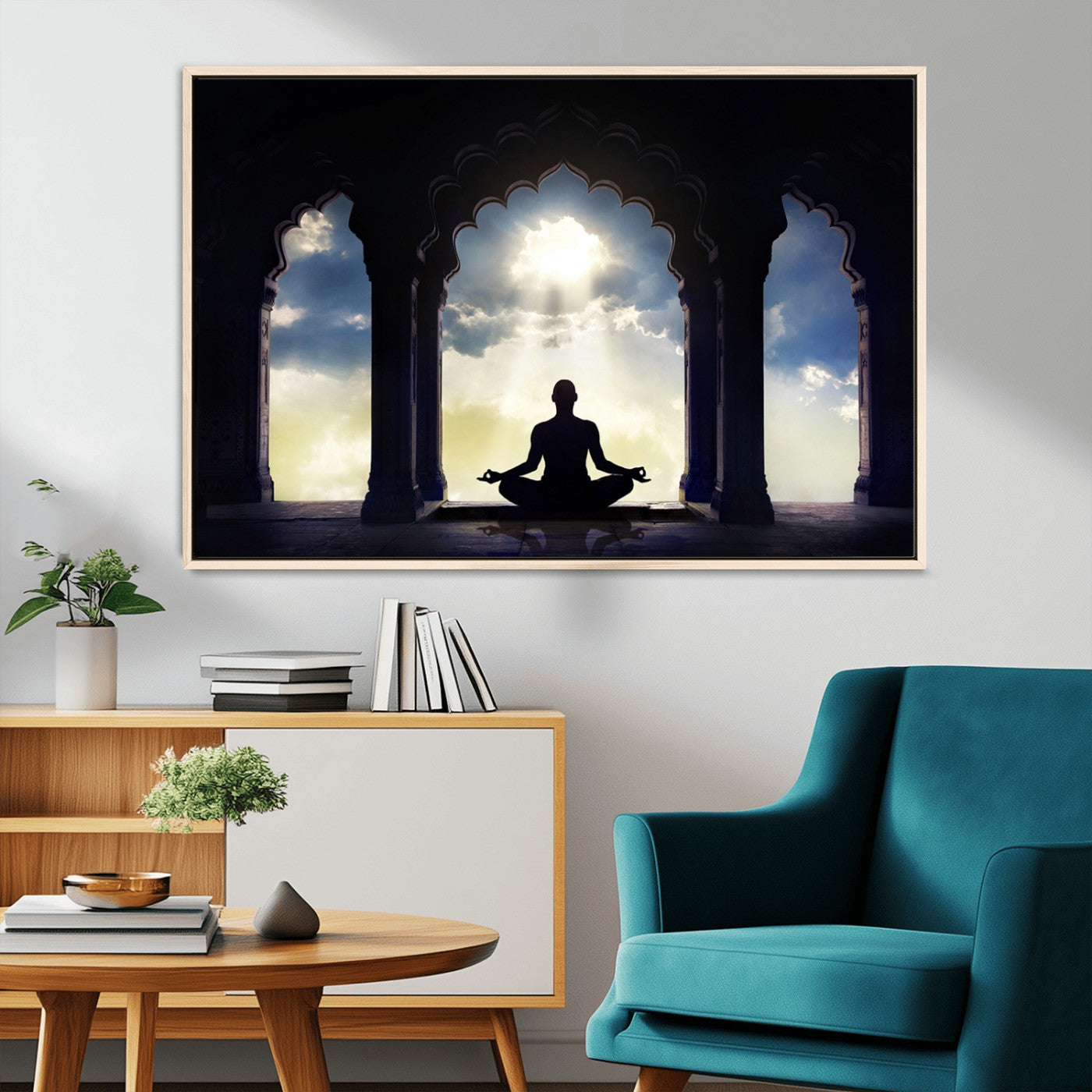 MGV-FC-36X24 - Women and Yoga Wall Art Canvas Print