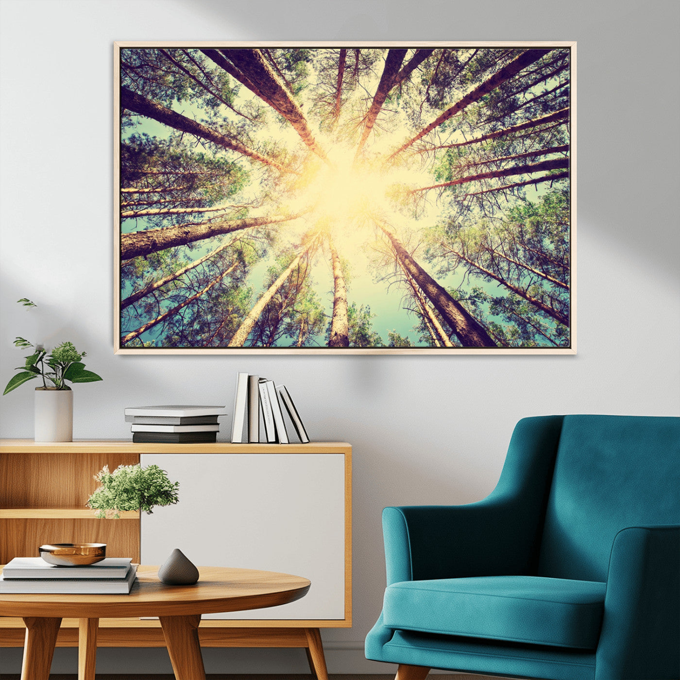 -Tree and Sunshine Canvas Print