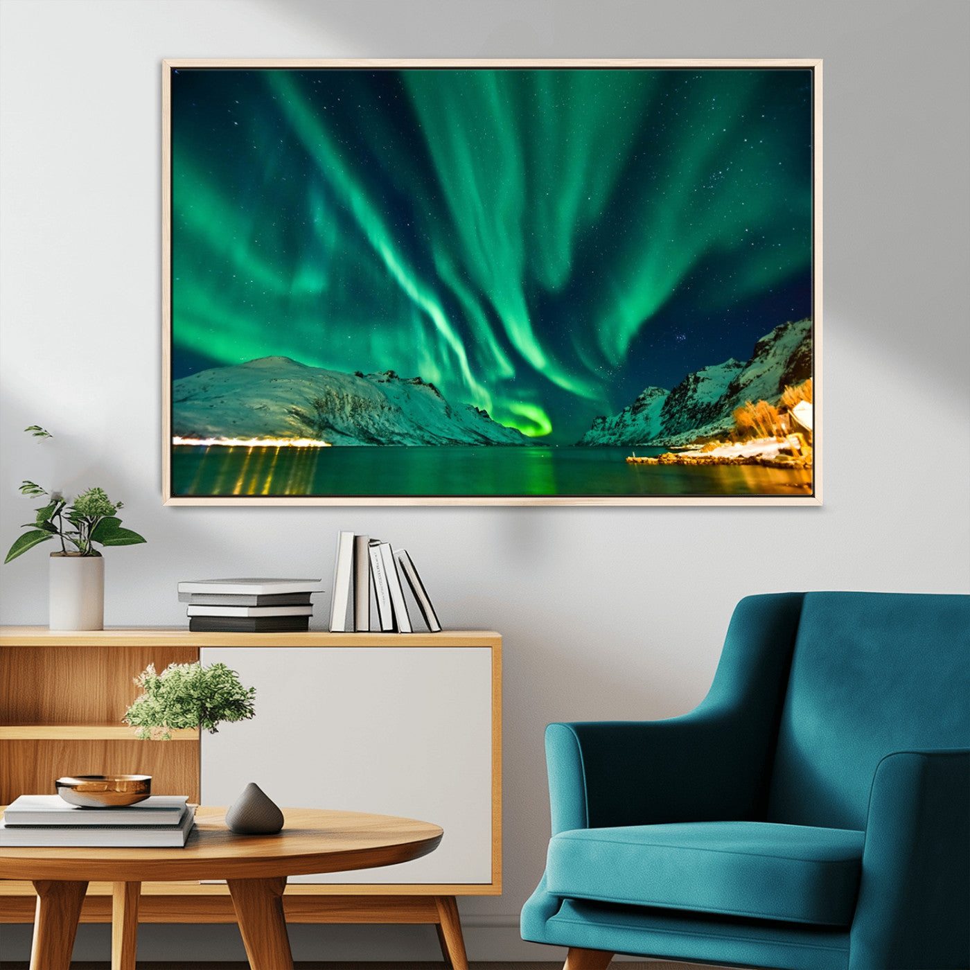 MGV-FC-36X24 - Northern Lights Wall Art Canvas Print