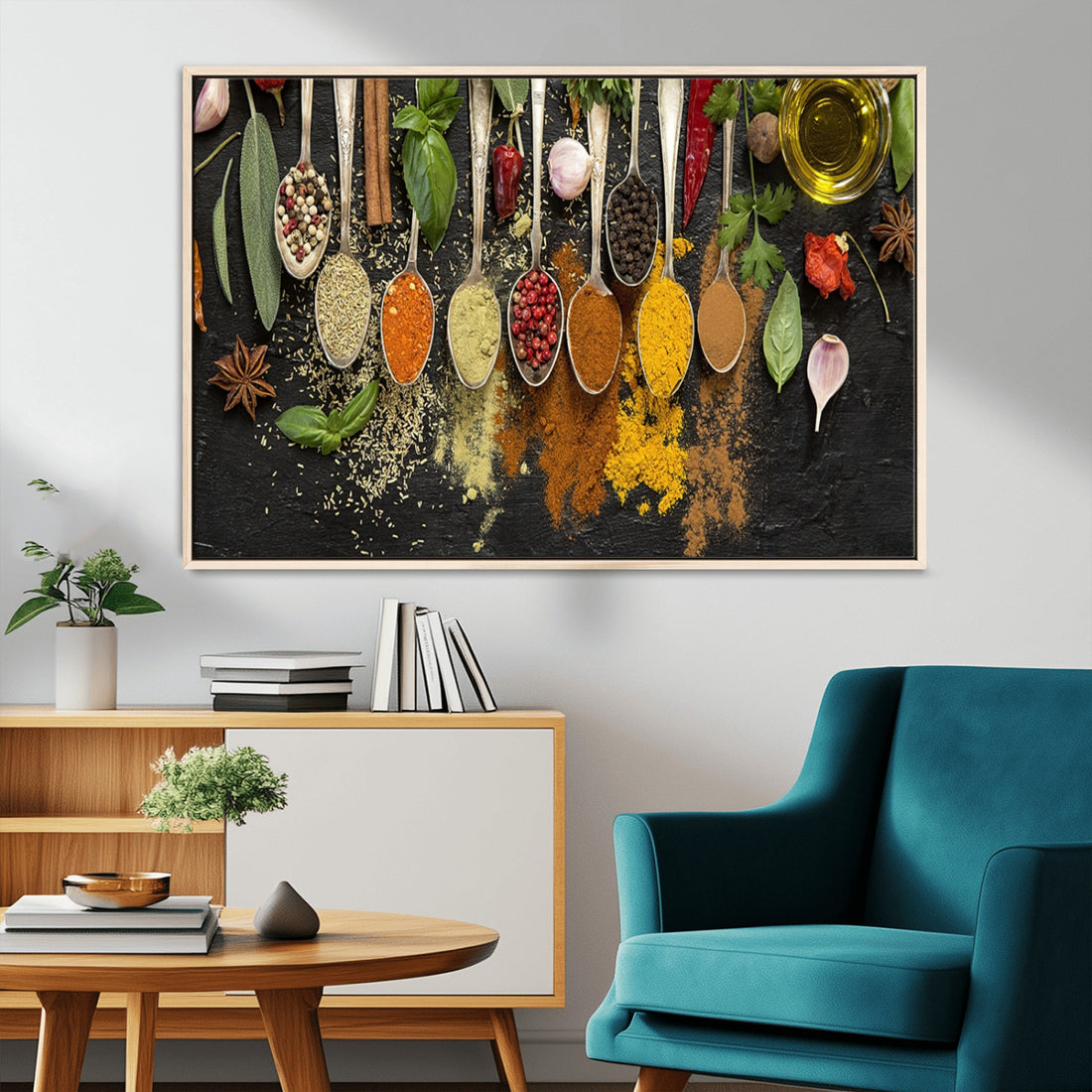 Spices Wall Art Canvas Print