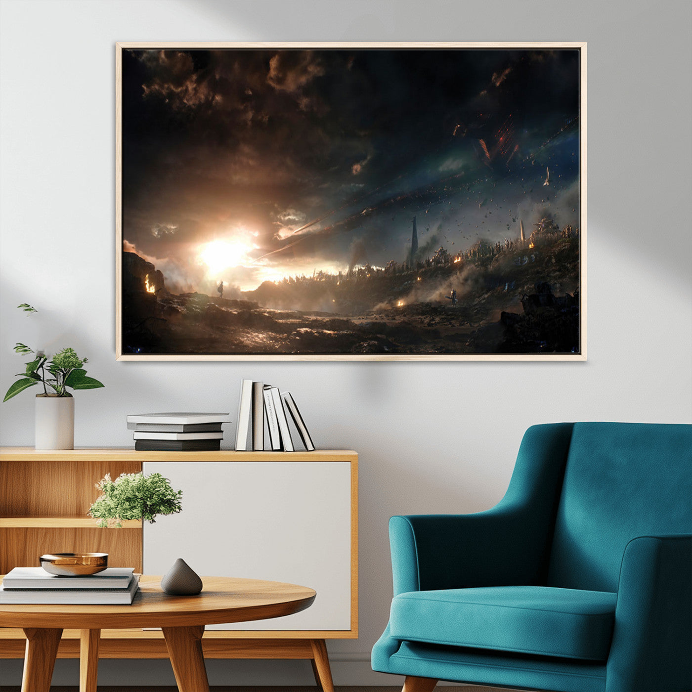 MGV-FC-36X24 - Avengers Planet Wall Art Canvas Print