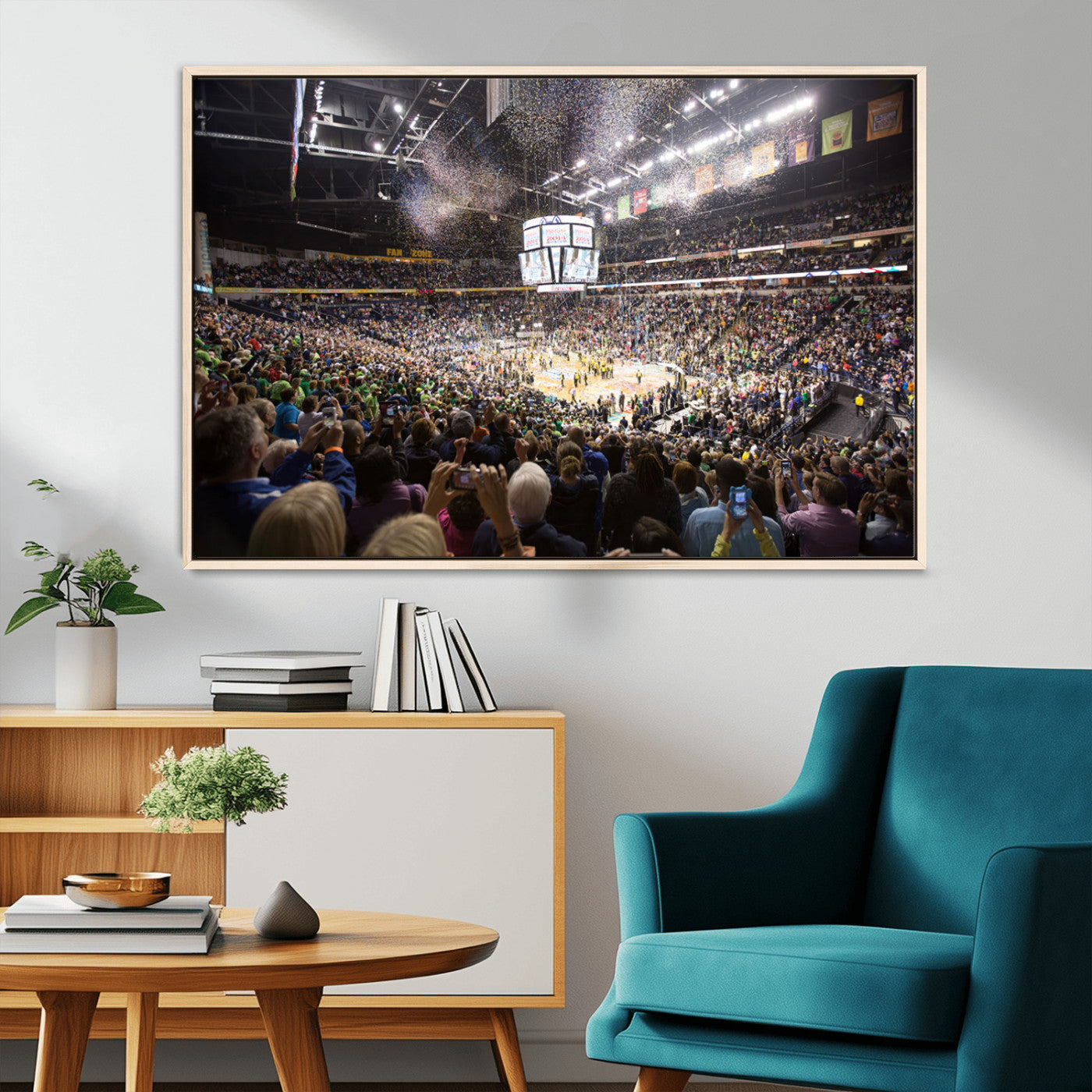 MGV-FC-36X24 - Bridgestone Arena Wall Art Canvas | Nashville Predators Hockey Team Print | Canvas Print | Ready to