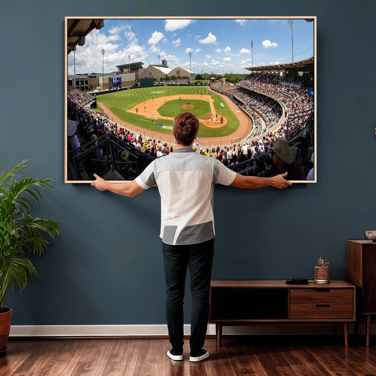 80409-MGV-CV-36X24 - The Texas A&M University Aggies Athletics Team Print