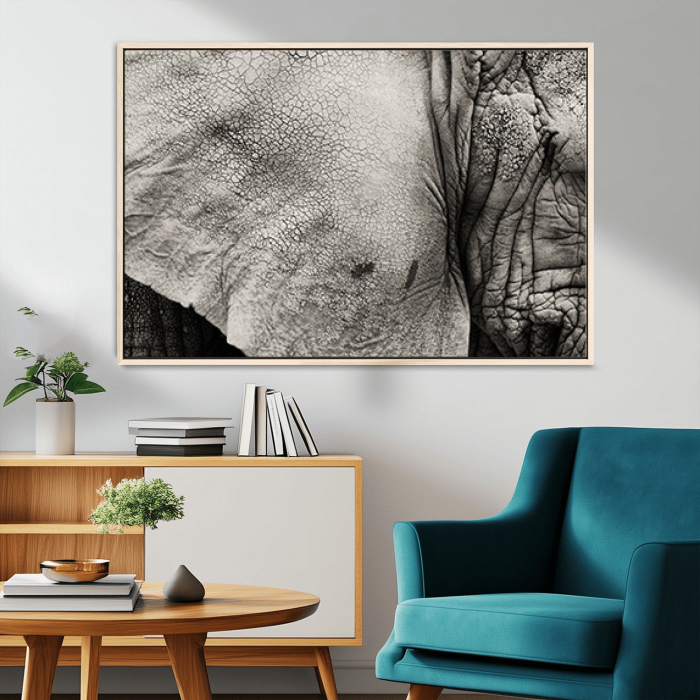 MGV-FC-36X24 - Elephant Wall Art Canvas Print