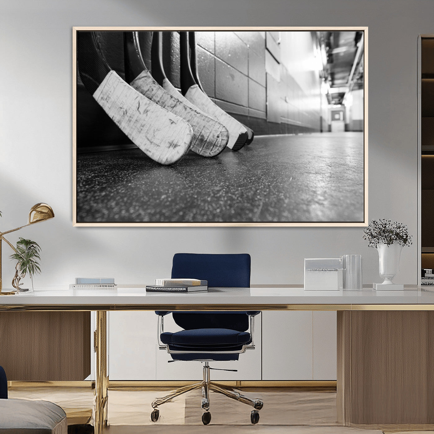 MGV-FC-36X24 - Ice Hockey Wall Art Canvas Print