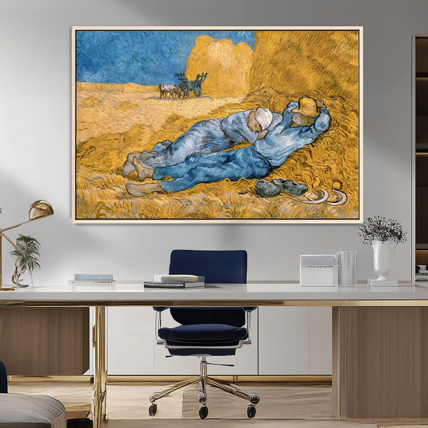 MGV-FC-36X24 - Master Artist Vincent Van Gogh Nature Wilderness Illustrs Fine Art Canvas Print