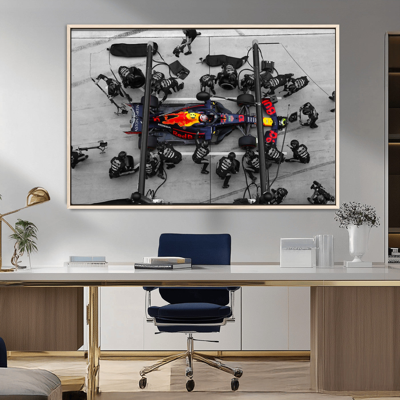 MGV-FC-36X24 - RedBull Formula 1 Canvas Wall Art Print