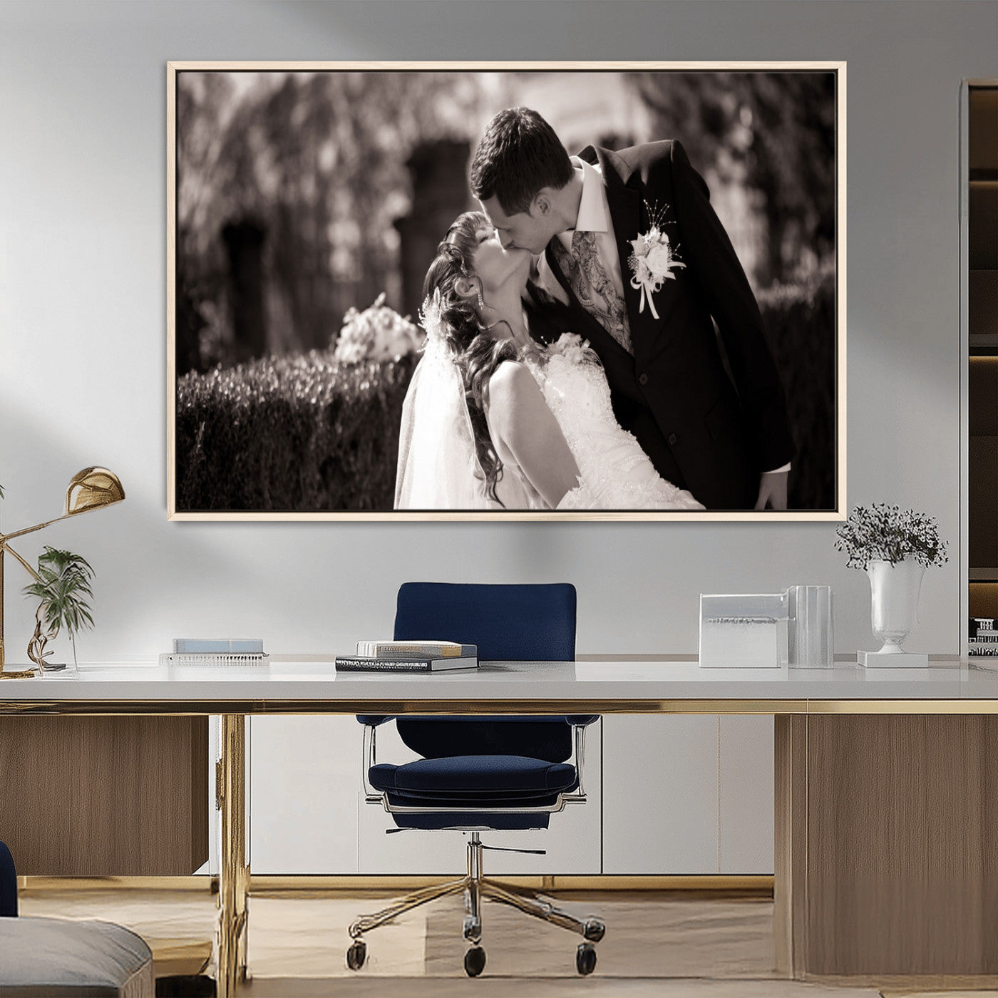 MGV-FC-36X24 - Create Your Own Photo Canvas Print - Personalized Wall Art for Home Decor Wall Art Print, Create