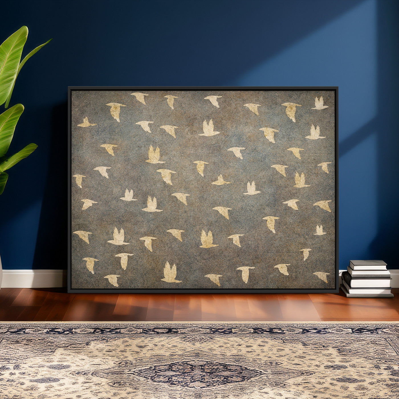 20532514-MGV-CV-36X24 - Abstract Birds Wall Art Canvas Print