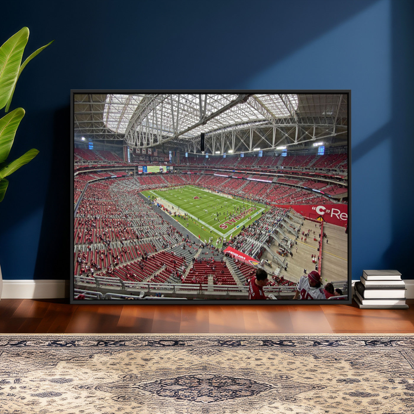 30579717-MGV-CV-36X24 - State Farm Stadium Canvas Wall Art, Arizona Cardinals Football Stadium Print, Glendale NFL Arena Panorama Artwork