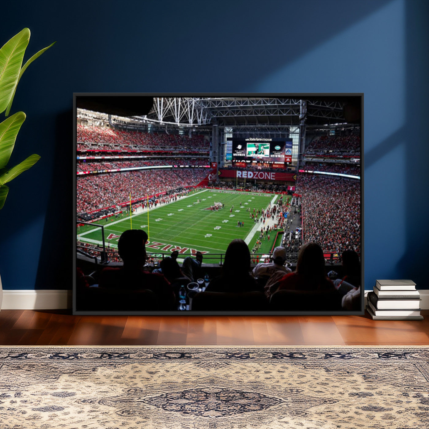 84196298-MGV-CV-36X24 - State Farm Stadium Canvas Wall Art, Arizona Cardinals Football Stadium Print, Glendale NFL Arena Photography Artwork