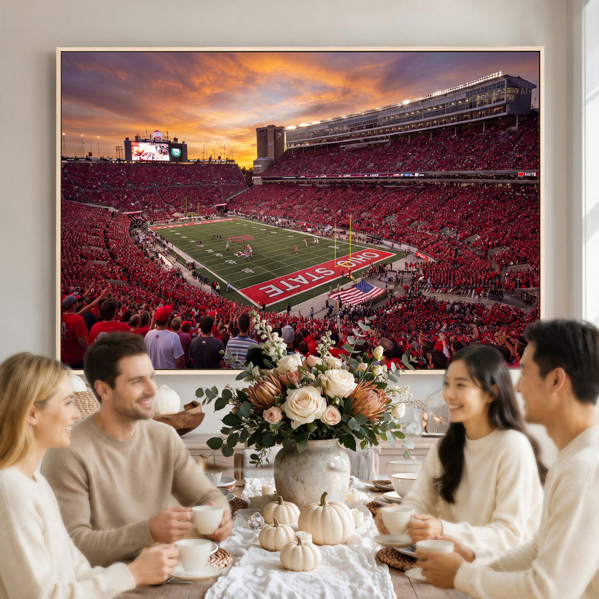 36125328-MGV-CV-36X24 - Stadium Wall Art Canvas Print