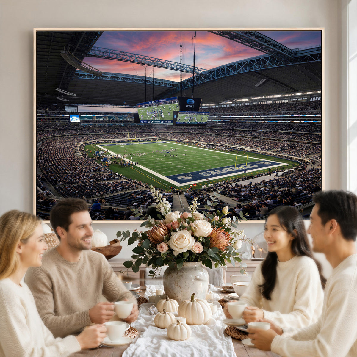 11530179-MGV-CV-36X24 - Stadium Wall Art Canvas Print