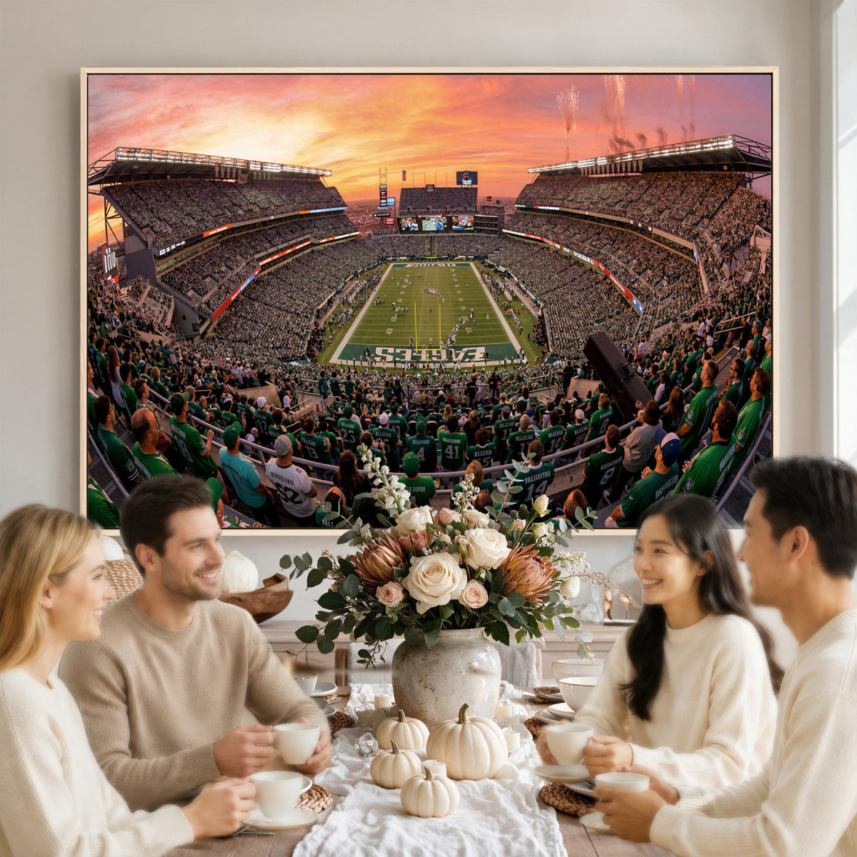 24458374-MGV-CV-36X24 - Stadium Wall Art Canvas Print