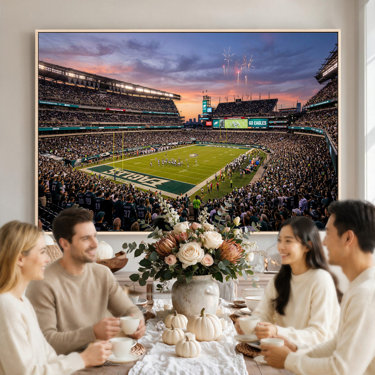 15549432-MGV-CV-36X24 - Stadium Wall Art Canvas Print