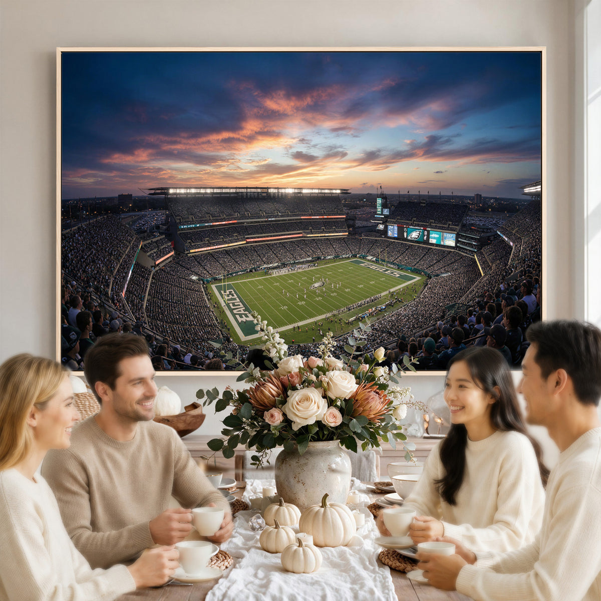 59208973-MGV-CV-36X24 - Stadium Wall Art Canvas Print