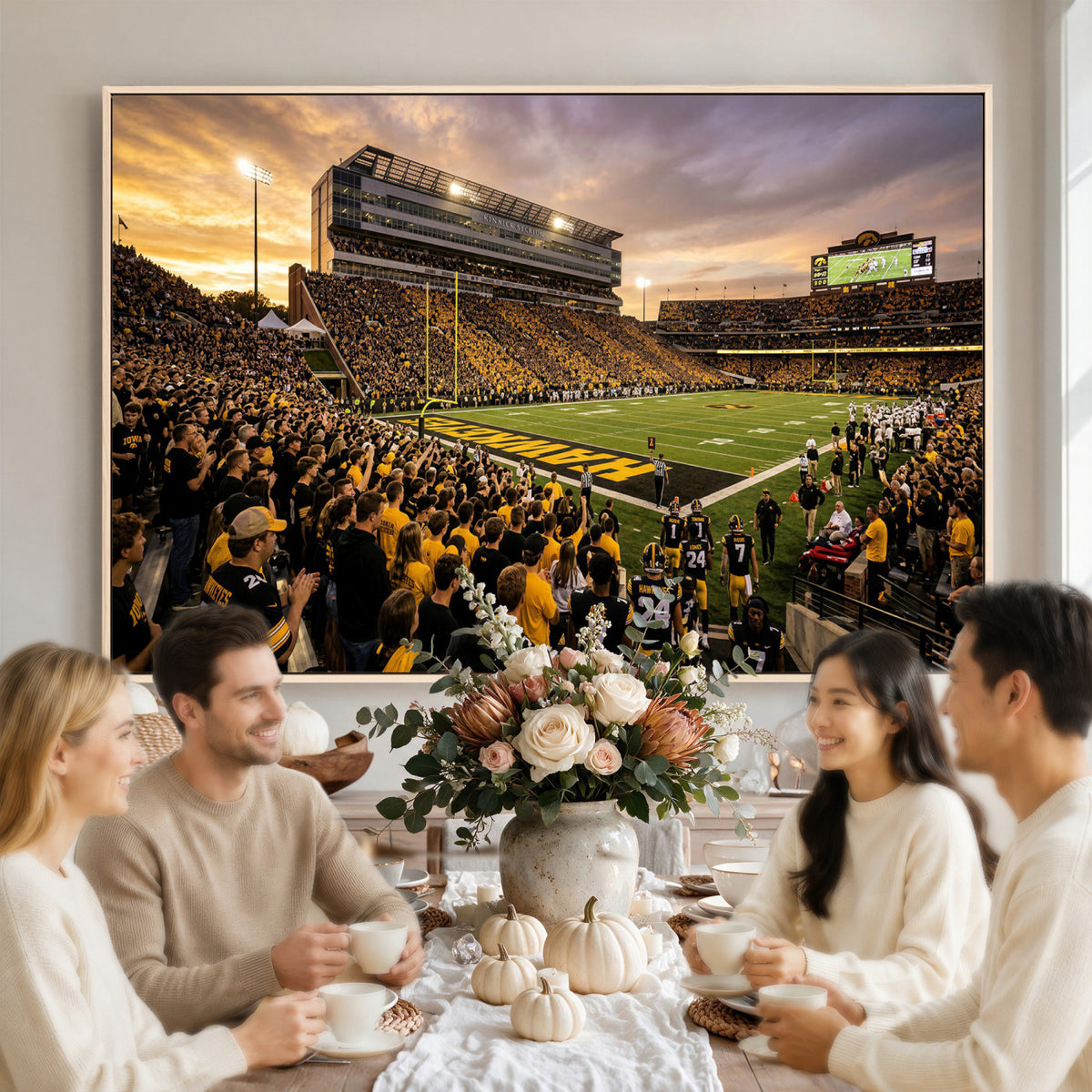 60847729-MGV-CV-36X24 - Stadium Wall Art Canvas Print