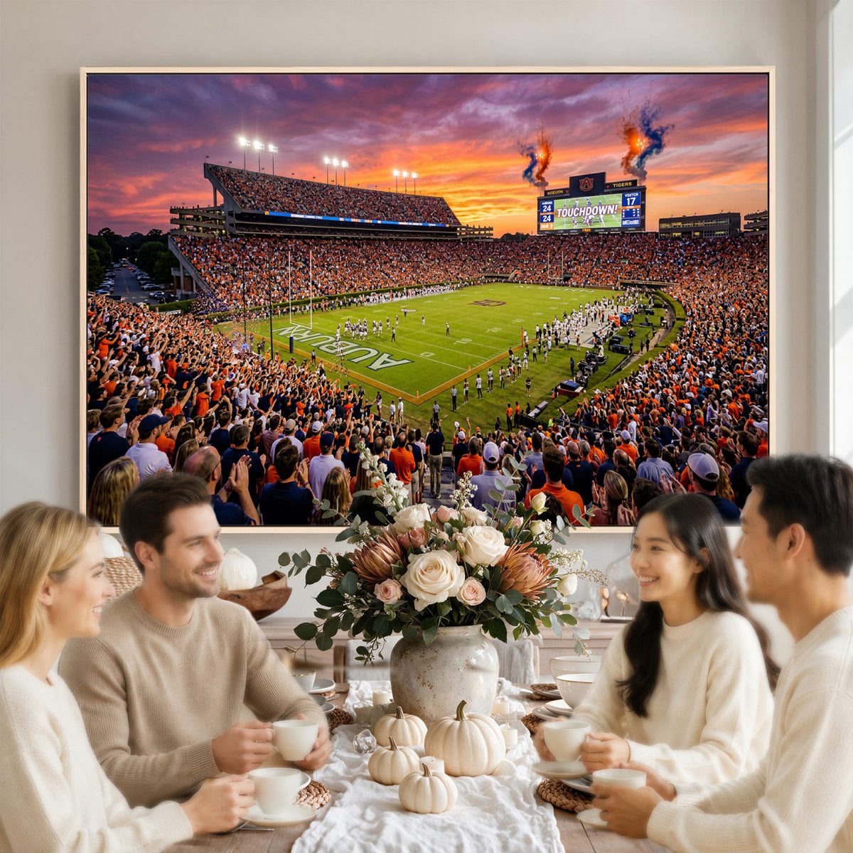 77756715-MGV-CV-36X24 - Stadium Wall Art Canvas Print