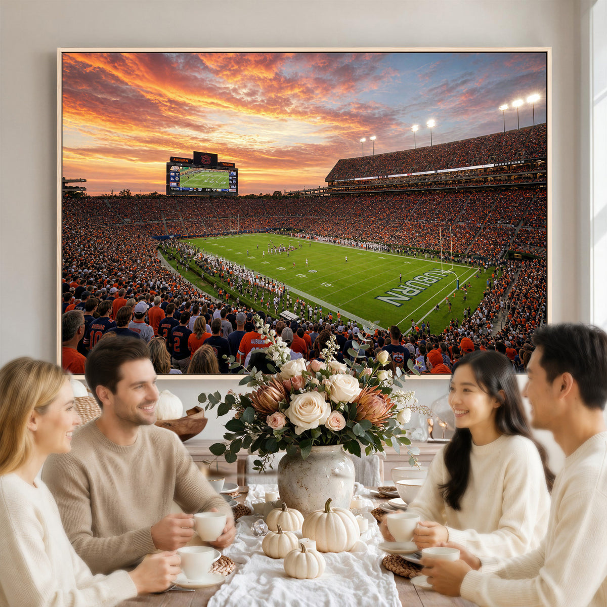 28631591-MGV-CV-36X24 - Stadium Wall Art Canvas Print