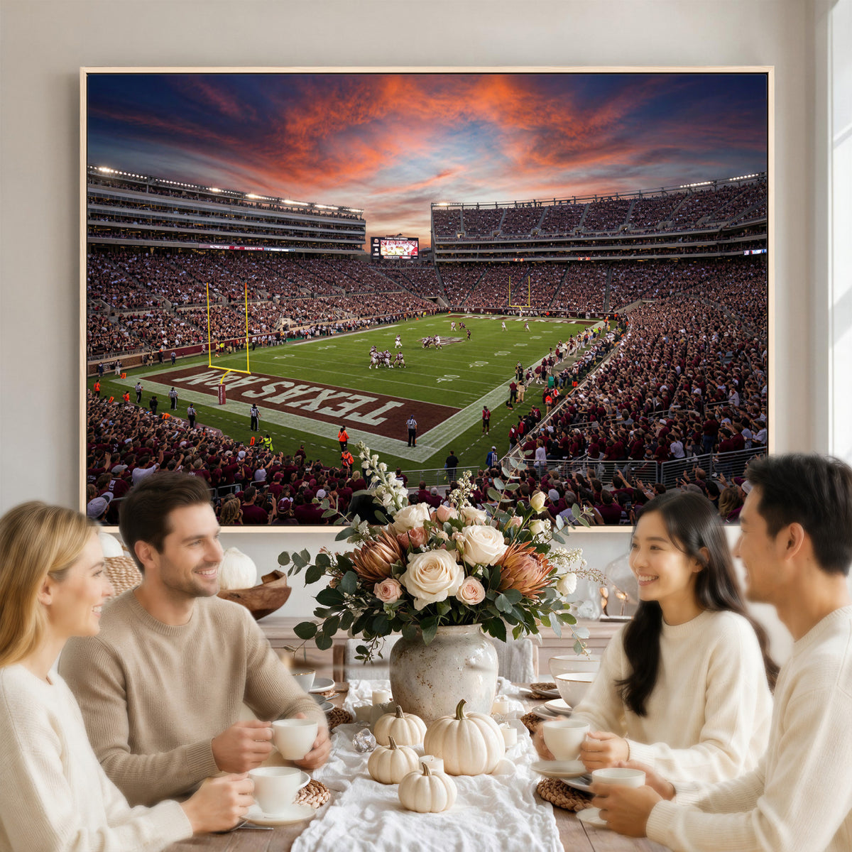 44328991-MGV-CV-36X24 - Stadium Wall Art Canvas Print