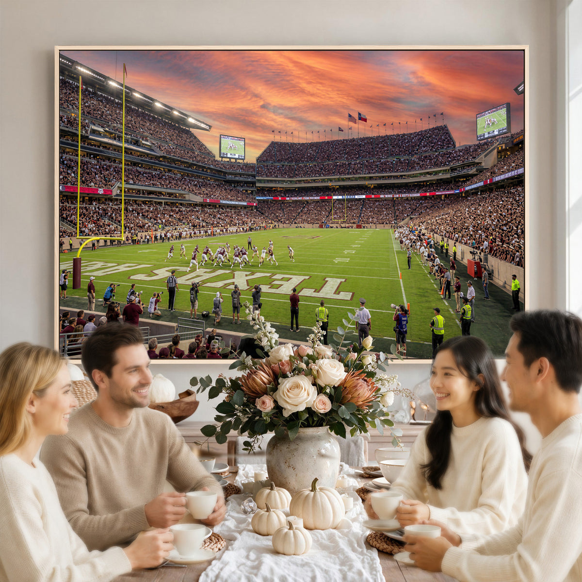 80055809-MGV-CV-36X24 - Stadium Wall Art Canvas Print