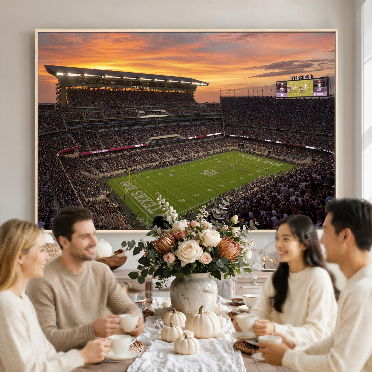 77401853-MGV-CV-36X24 - Stadium Wall Art Canvas Print