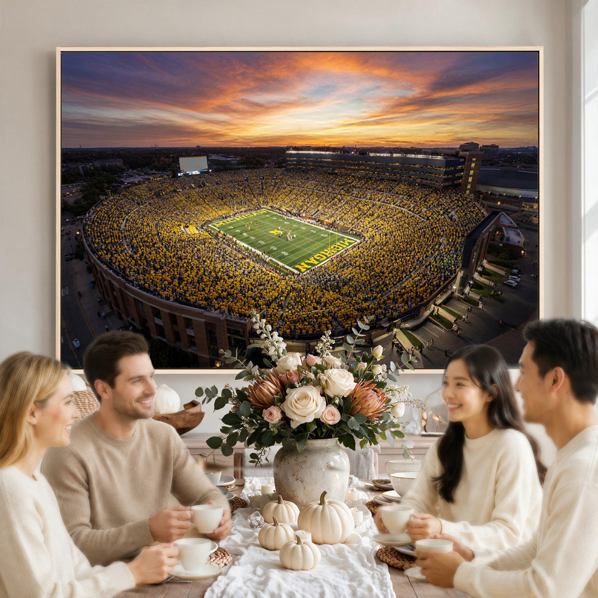 64902586-MGV-CV-36X24 - Stadium Wall Art Canvas Print