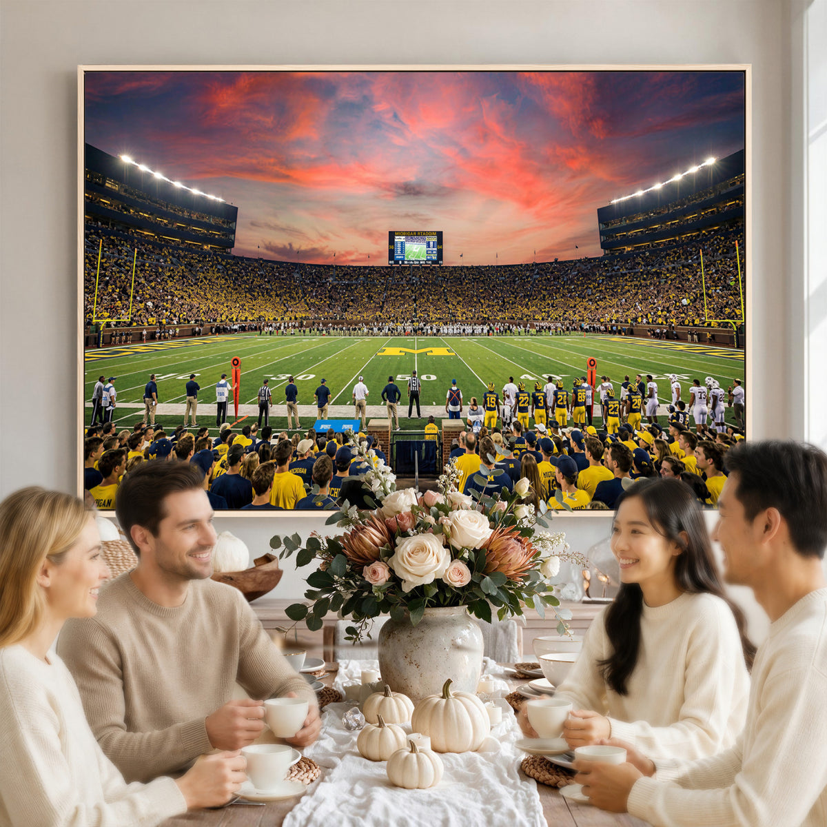 47185949-MGV-CV-36X24 - Stadium Wall Art Canvas Print