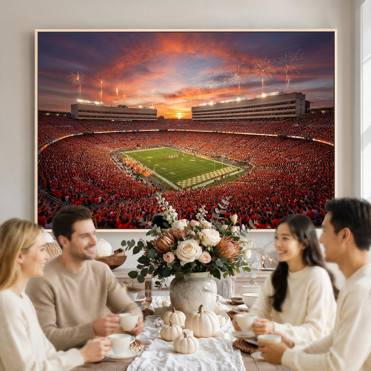 66964685-MGV-CV-36X24 - Stadium Wall Art Canvas Print
