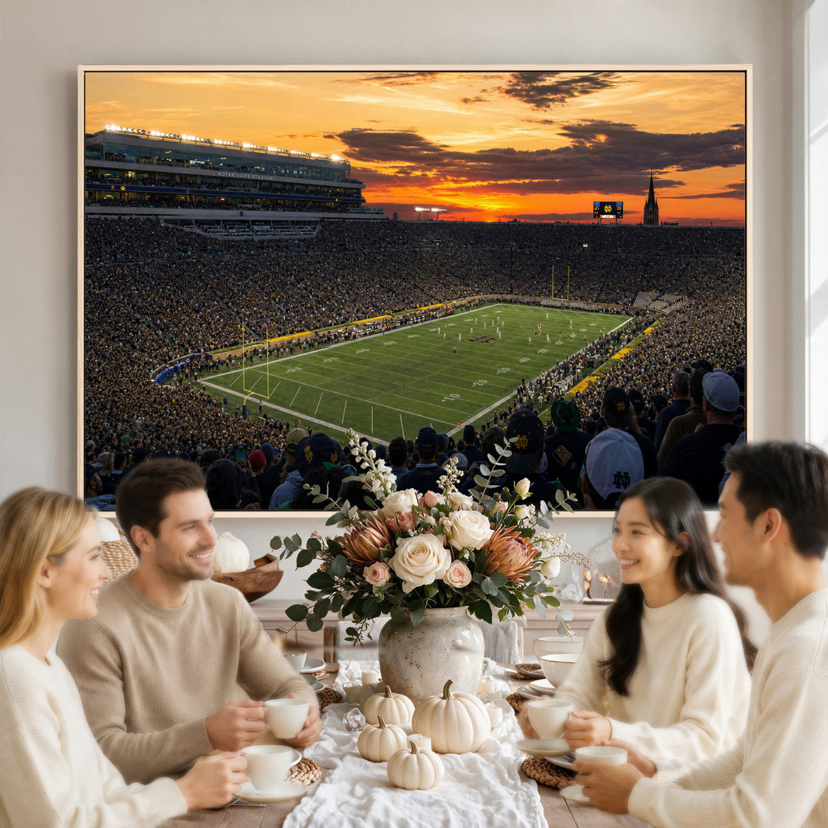 73585402-MGV-CV-36X24 - Stadium Wall Art Canvas Print