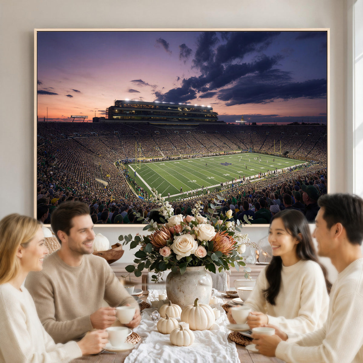 48837941-MGV-CV-36X24 - Stadium Wall Art Canvas Print