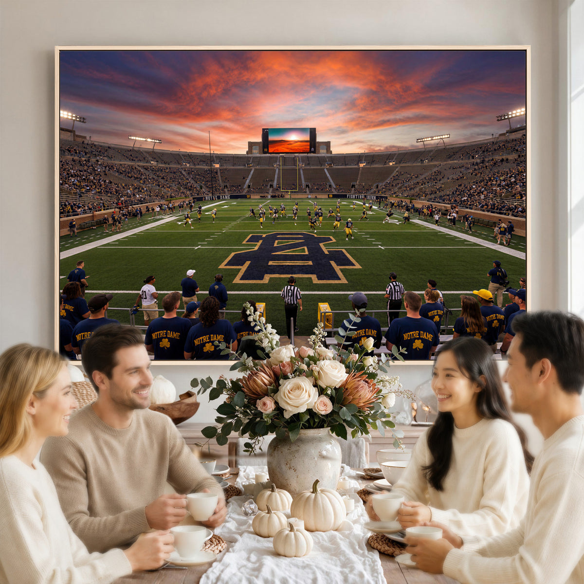 75411323-MGV-CV-36X24 - Stadium Wall Art Canvas Print
