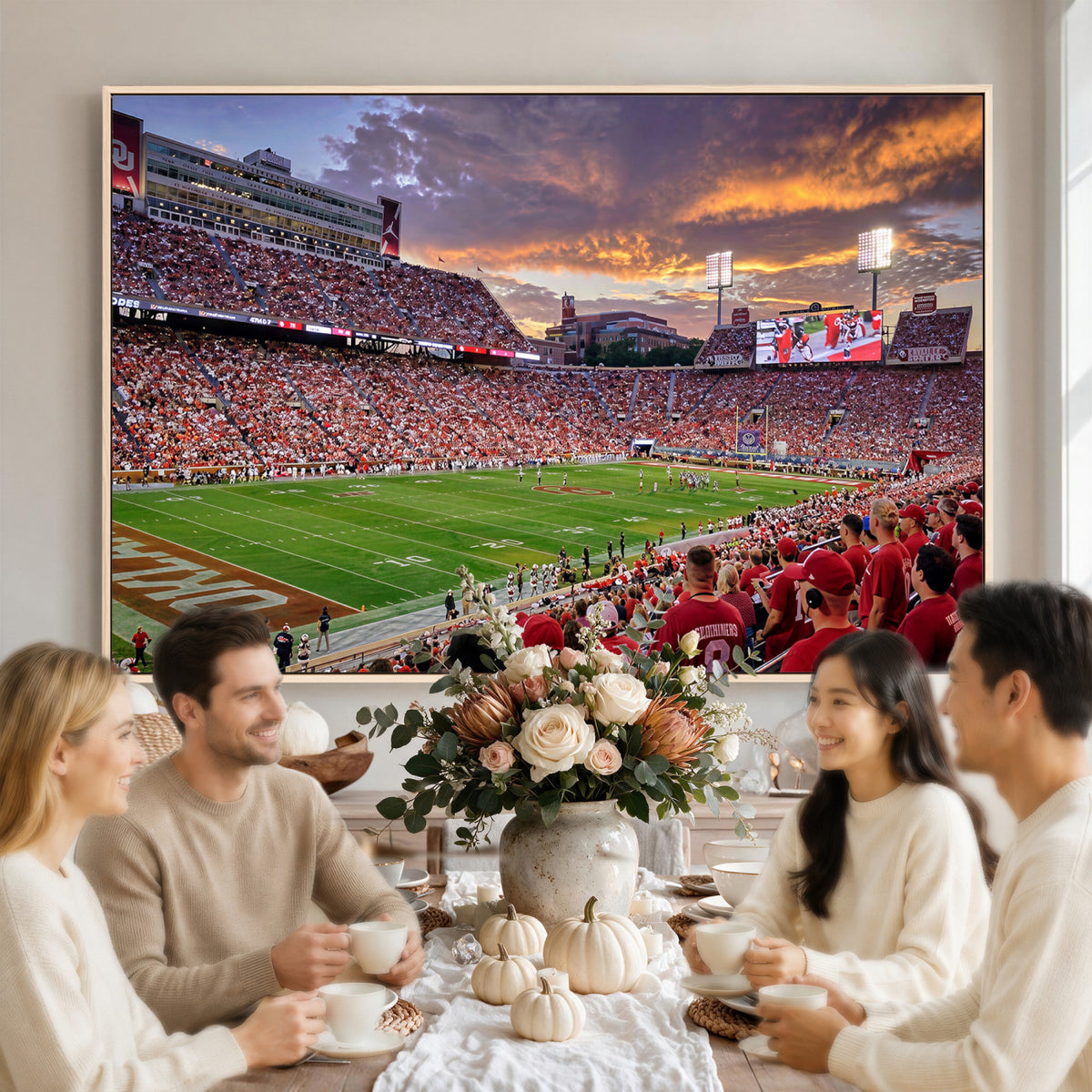 47794729-MGV-CV-36X24 - Stadium Wall Art Canvas Print