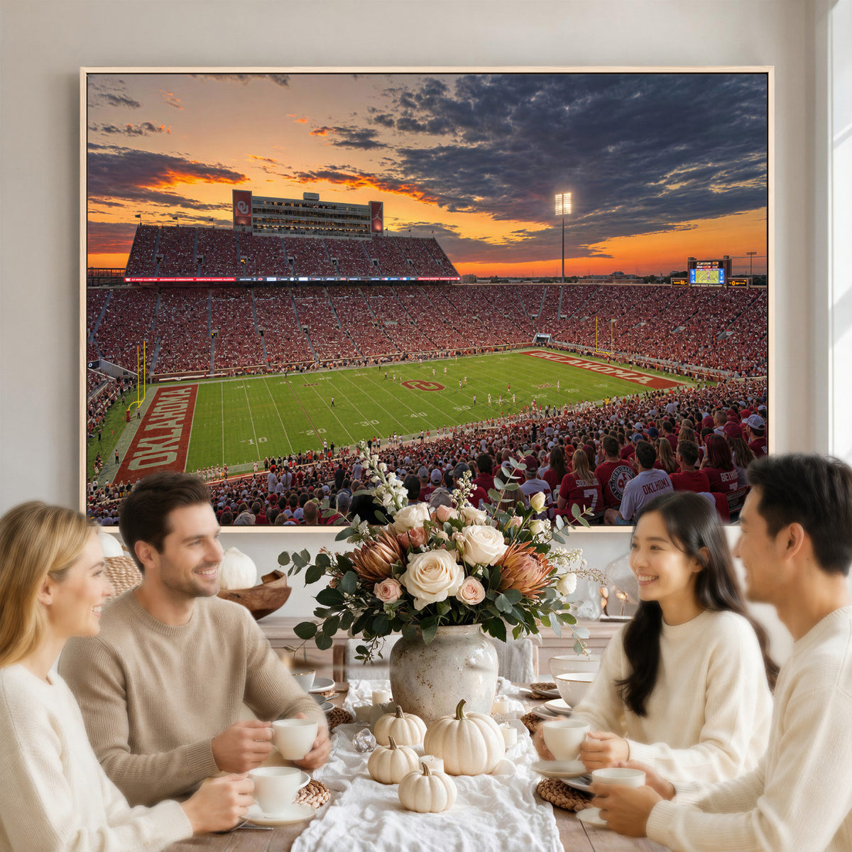 75444407-MGV-CV-36X24 - Stadium Wall Art Canvas Print