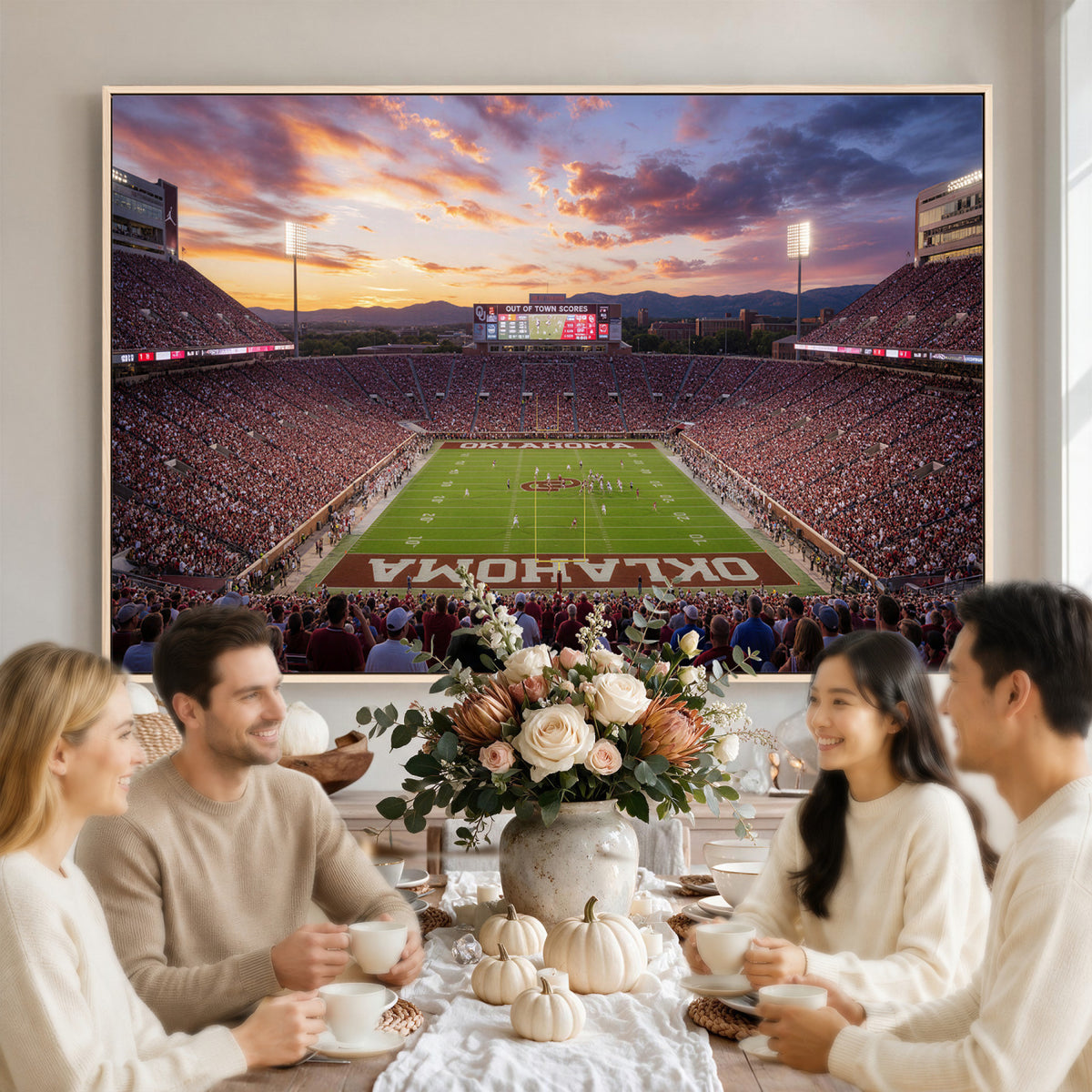 18509931-MGV-CV-36X24 - Stadium Wall Art Canvas Print