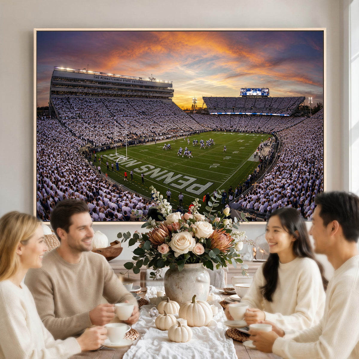 37485833-MGV-CV-36X24 - Stadium Wall Art Canvas Print