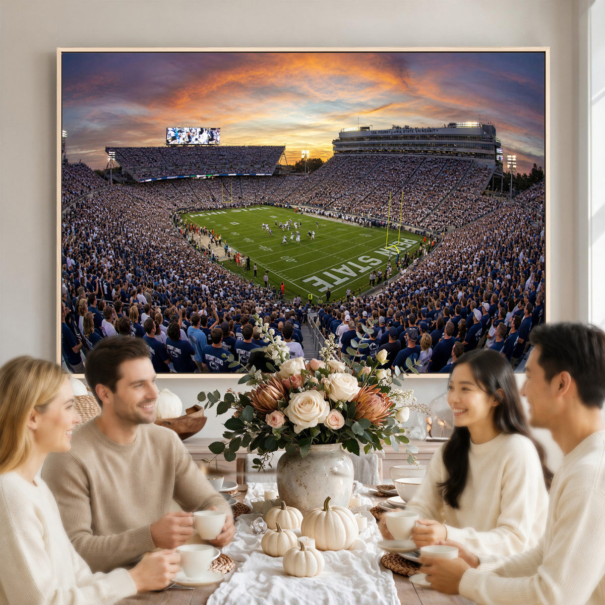 29008668-MGV-CV-36X24 - Stadium Wall Art Canvas Print