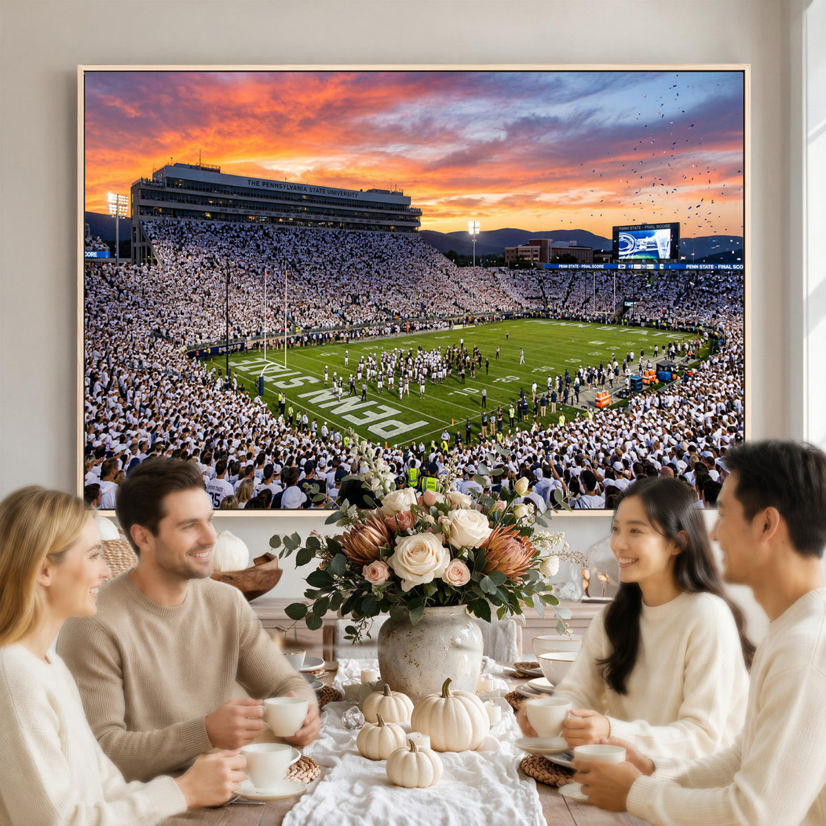 37057330-MGV-CV-36X24 - Stadium Wall Art Canvas Print