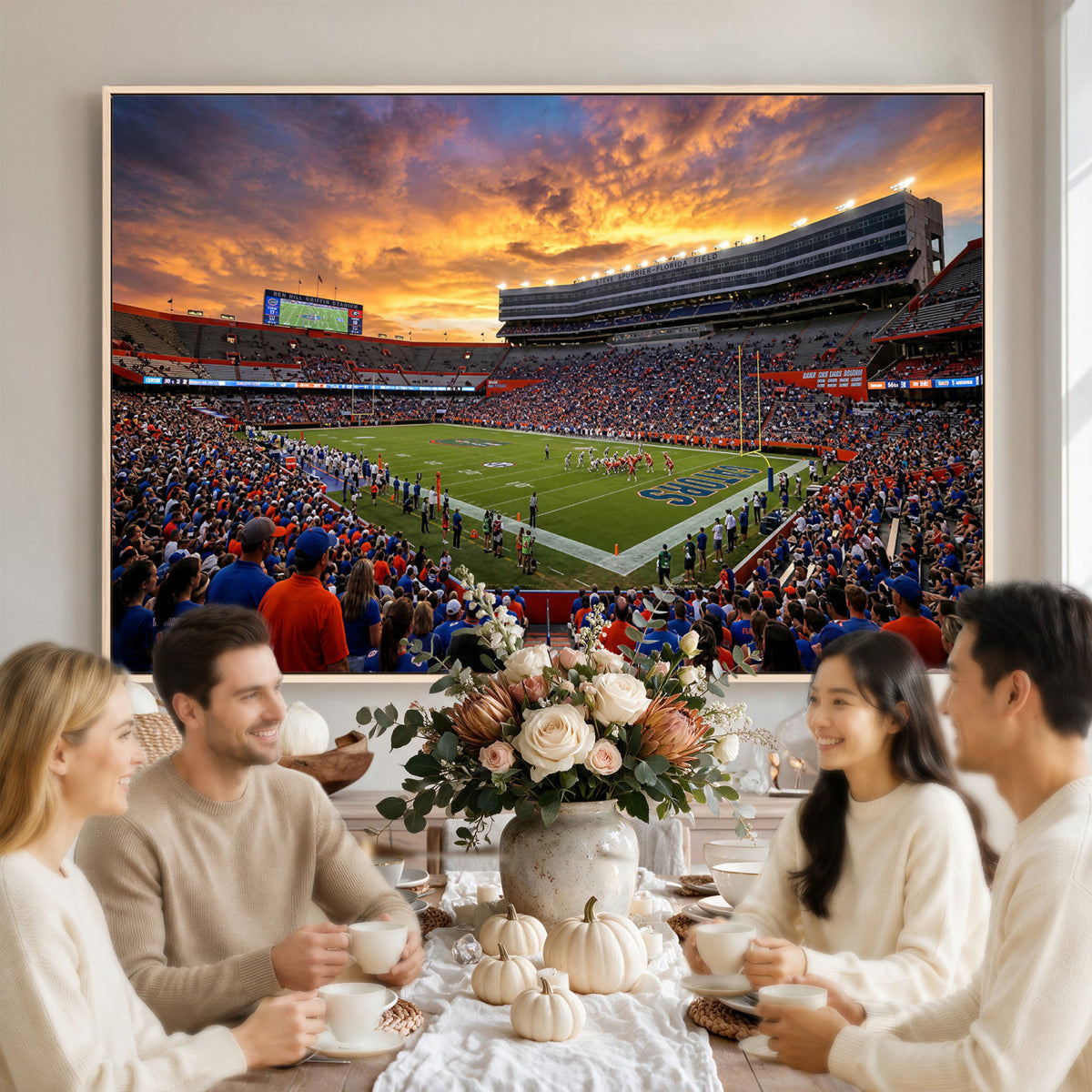 23829865-MGV-CV-36X24 - Stadium Wall Art Canvas Print