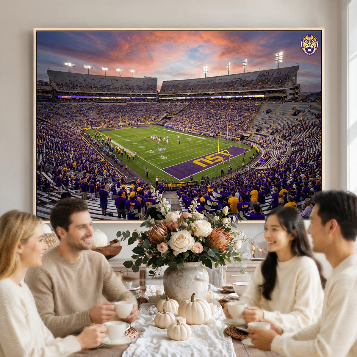 20281385-MGV-CV-36X24 - Stadium Wall Art Canvas Print