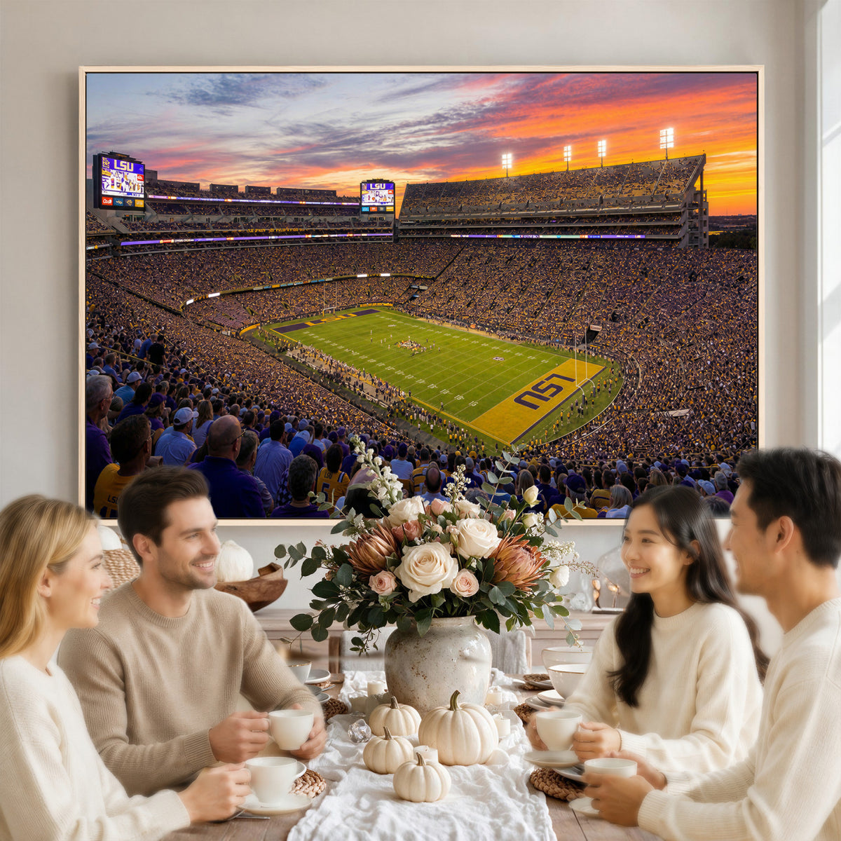 91303167-MGV-CV-36X24 - Stadium Wall Art Canvas Print