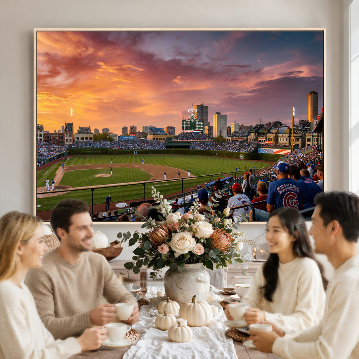 94073020-MGV-CV-36X24 - Stadium Wall Art Canvas Print